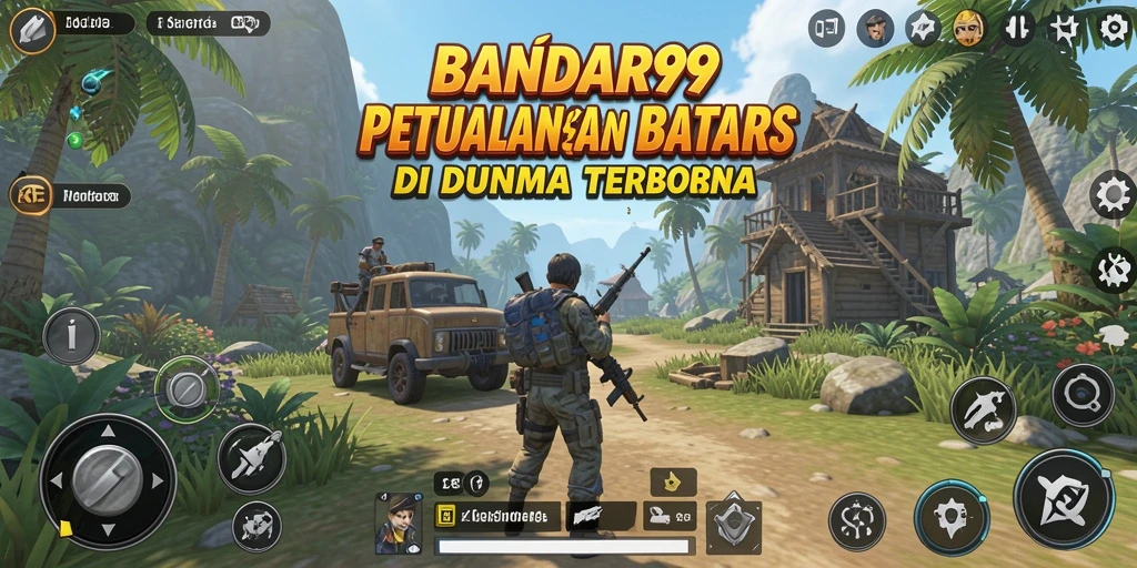 Tampilkan gameplay seru dari dunia terbuka di BANDAR99.
