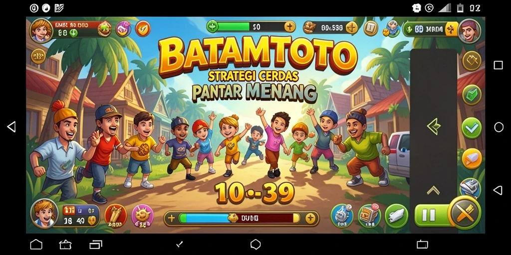 Tampilan gameplay <strong>BATAMTOTO</strong> yang menegangkan dan penuh strategi.