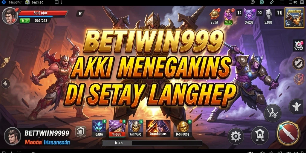 Gameplay BETWIN999 yang penuh aksi dan tantangan seru.