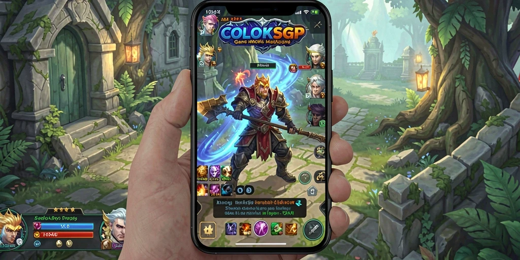 Screenshot menarik dari gameplay COLOKSGP yang menunjukkan aksi pertempuran seru.