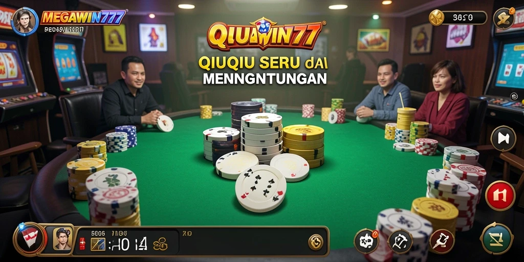 Tampilan gameplay QiuQiu yang menarik dari MEGAWIN777.