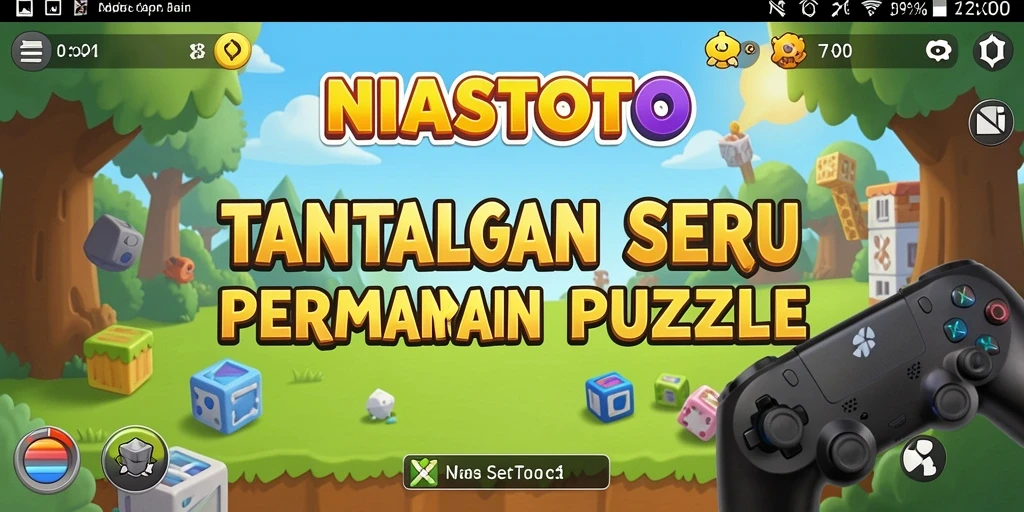 Tampilan gameplay NIASTOTO dengan berbagai teka-teki menantang.