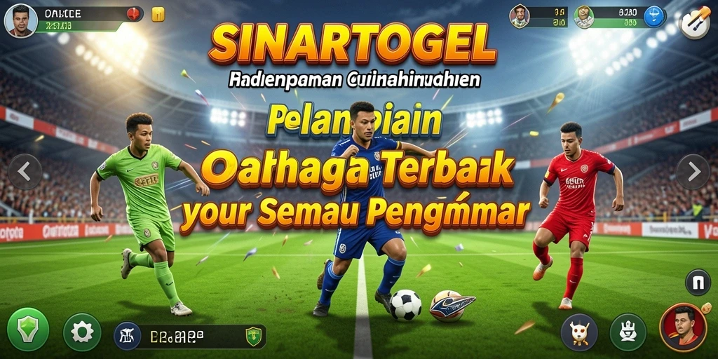 Tangkapan layar utama gameplay <strong>SINARTOGEL</strong> yang menampilkan aksi seru olahraga.
