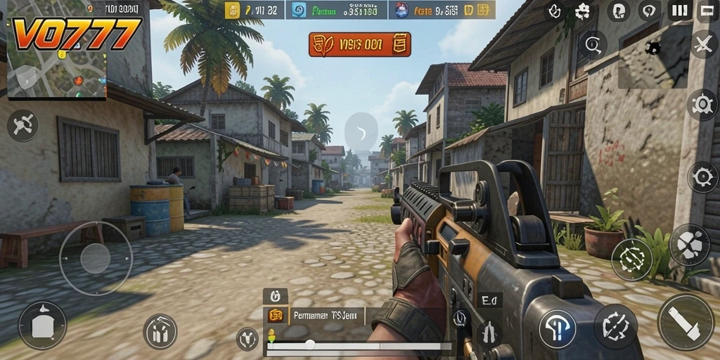 Tampilan gameplay seru dari VO777 dengan grafis yang menakjubkan.
